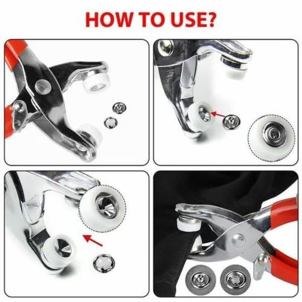 High Quality Stainless Steel Tich Button Machine With 100 Buttons & Free Delivery