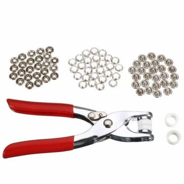High Quality Stainless Steel Tich Button Machine With 100 Buttons & Free Delivery