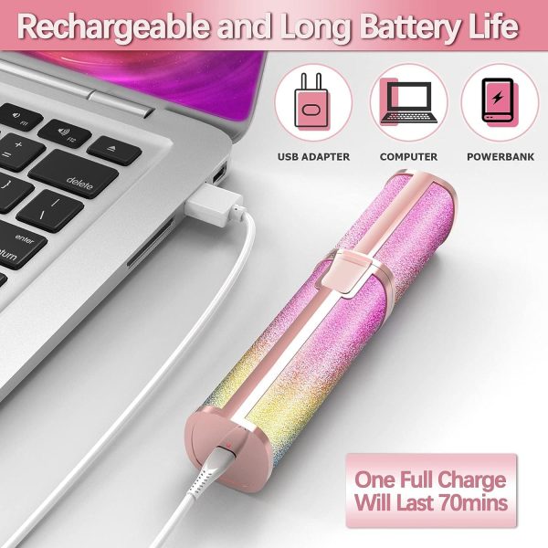2 in 1 Rechargeable Eyebrow Facial Hair Remover