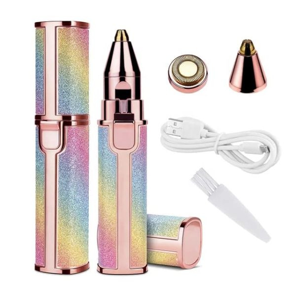 2 in 1 Rechargeable Eyebrow Facial Hair Remover