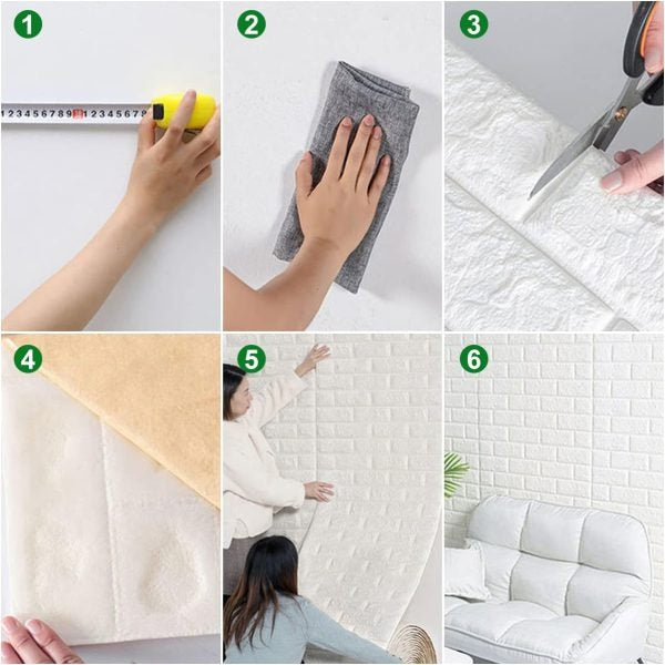 Waterproof Self Adhesive Living Room Wallpaper