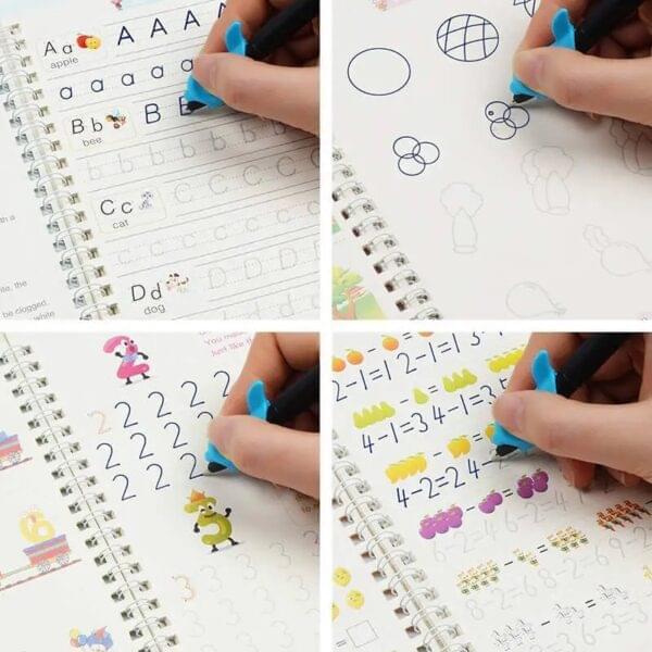 4PCS/SET SANK MAGIC BOOK