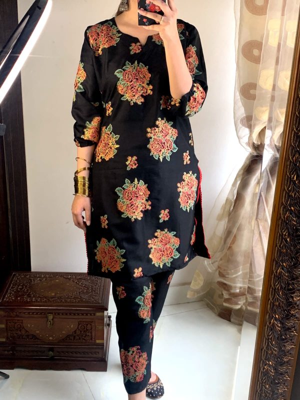 New Gulaab Design Two Piece Suits (premium Lilen) Block Print Designs