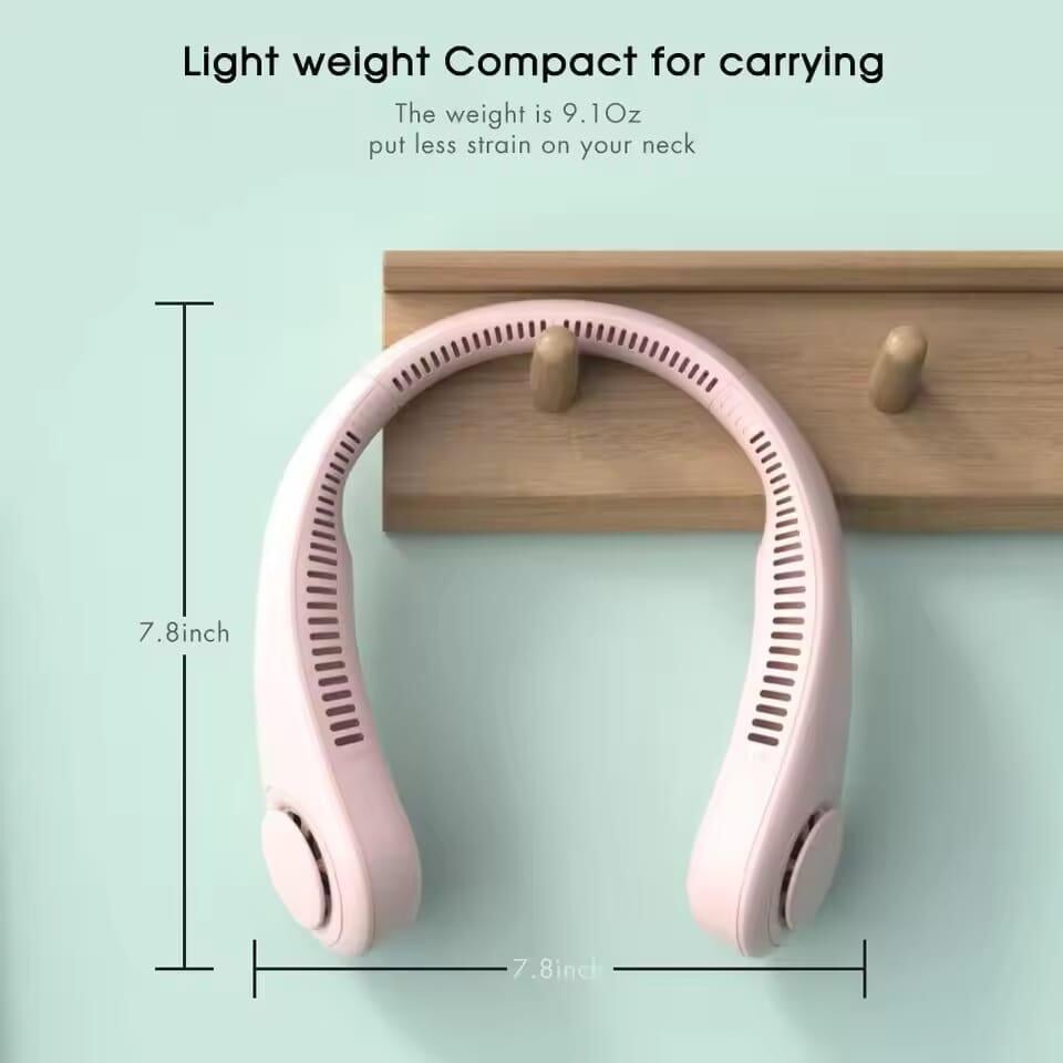 Premium Quality Portable Neck Fan for Summer (Free Delivery) buythebliss 